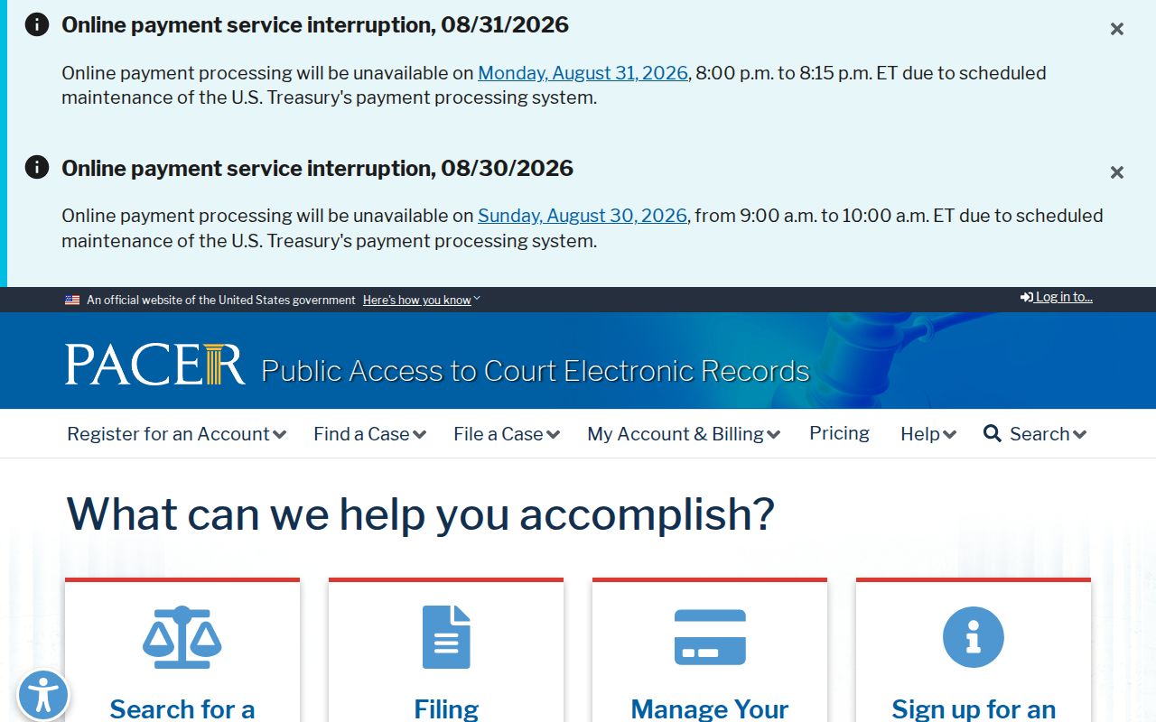 Mora County court docket PACER federal search entry
